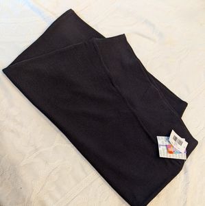 NWT Lularoe Stretchy Black Pencil Skirt L